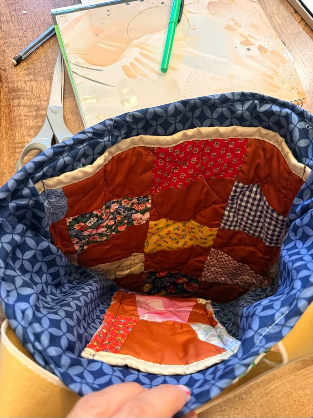N/A handmade quilted